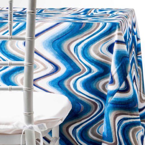 blue wave tablecloth rental in NJ